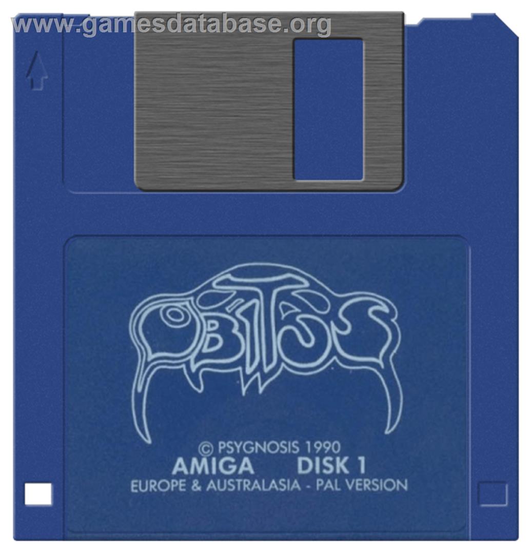 Obitus - Commodore Amiga - Artwork - Disc