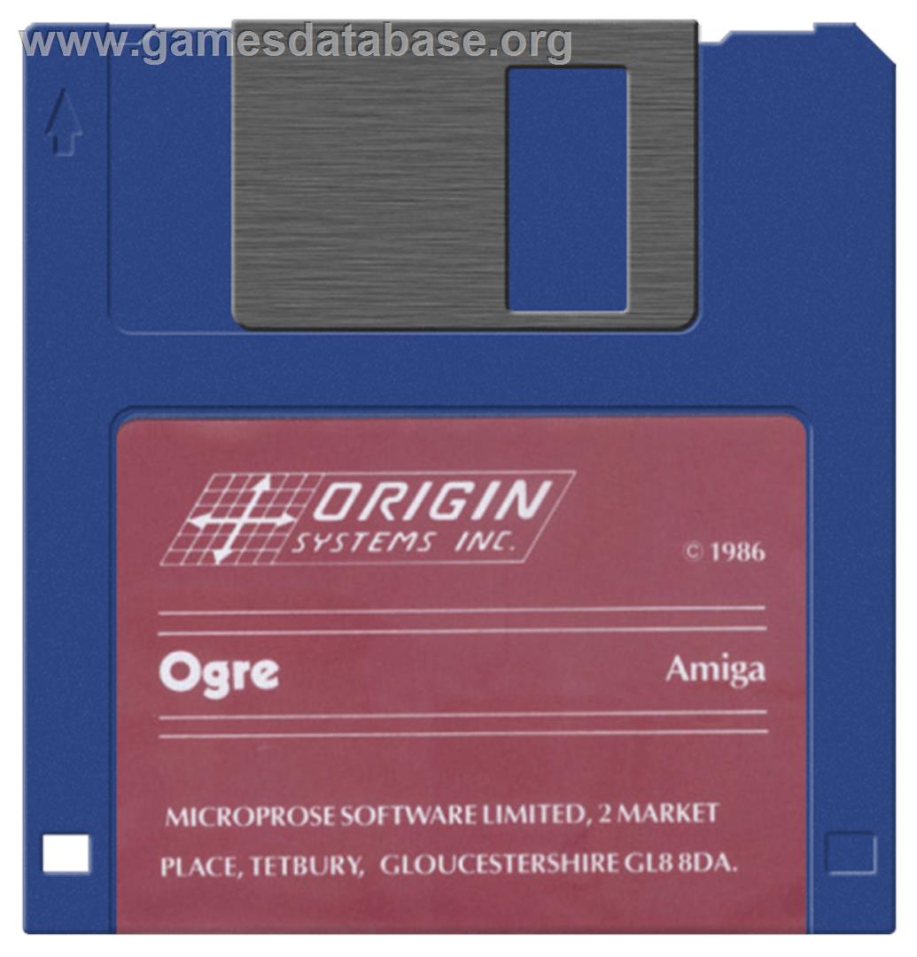 Ogre - Commodore Amiga - Artwork - Disc