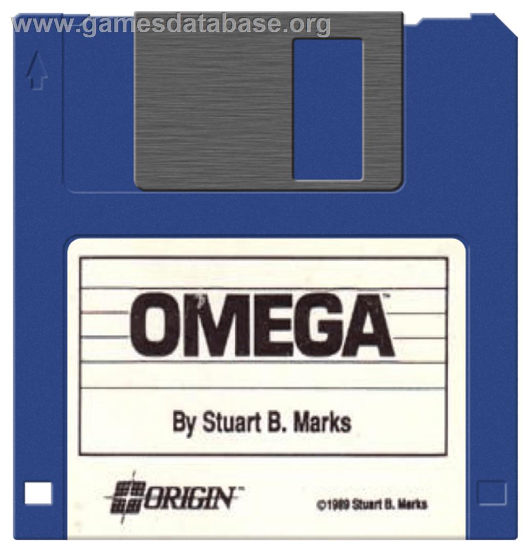 Omega - Commodore Amiga - Artwork - Disc