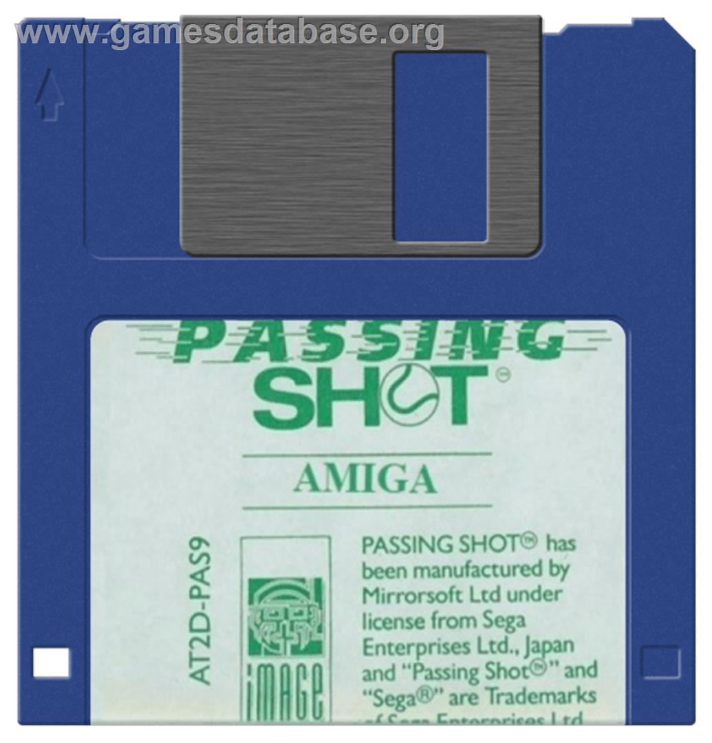 Passing Shot - Commodore Amiga - Artwork - Disc