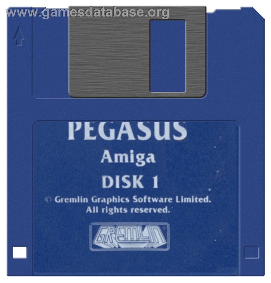 Pegasus - Commodore Amiga - Artwork - Disc