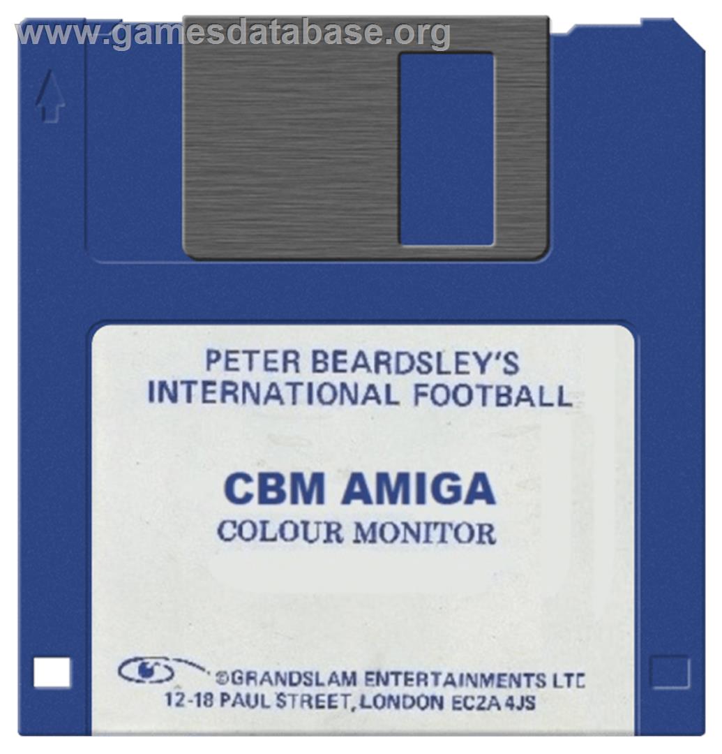 Peter Beardsley's International Football - Commodore Amiga - Artwork - Disc
