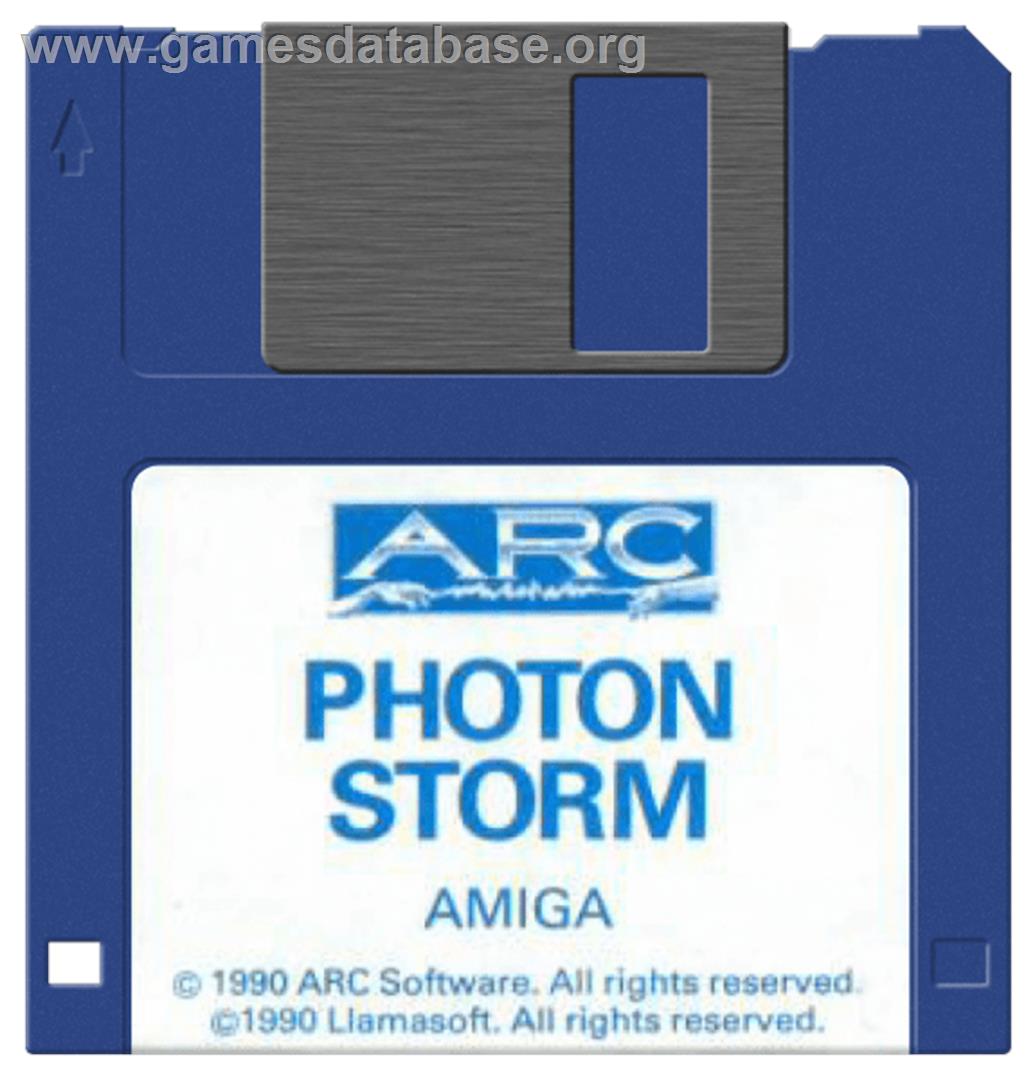 Photon Storm - Commodore Amiga - Artwork - Disc