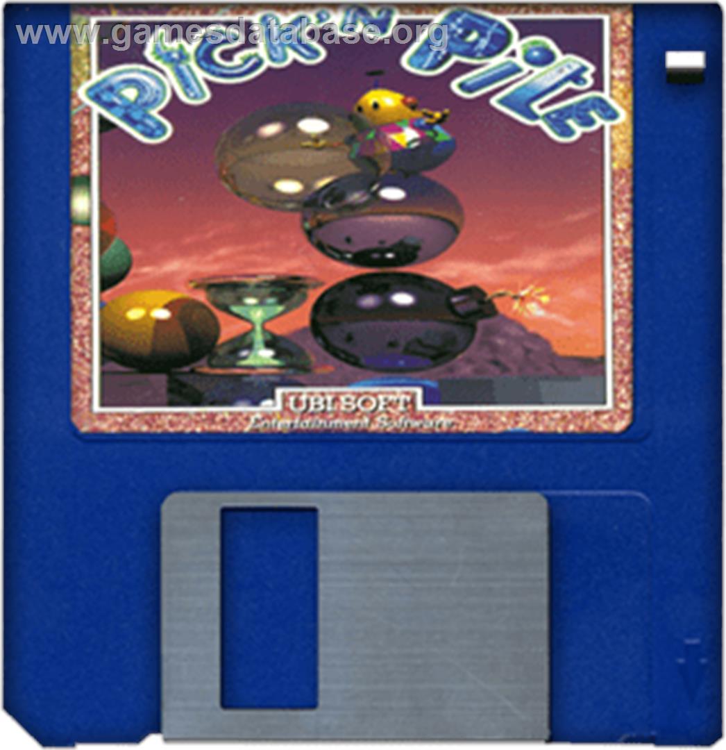 Pick 'n' Pile - Commodore Amiga - Artwork - Disc