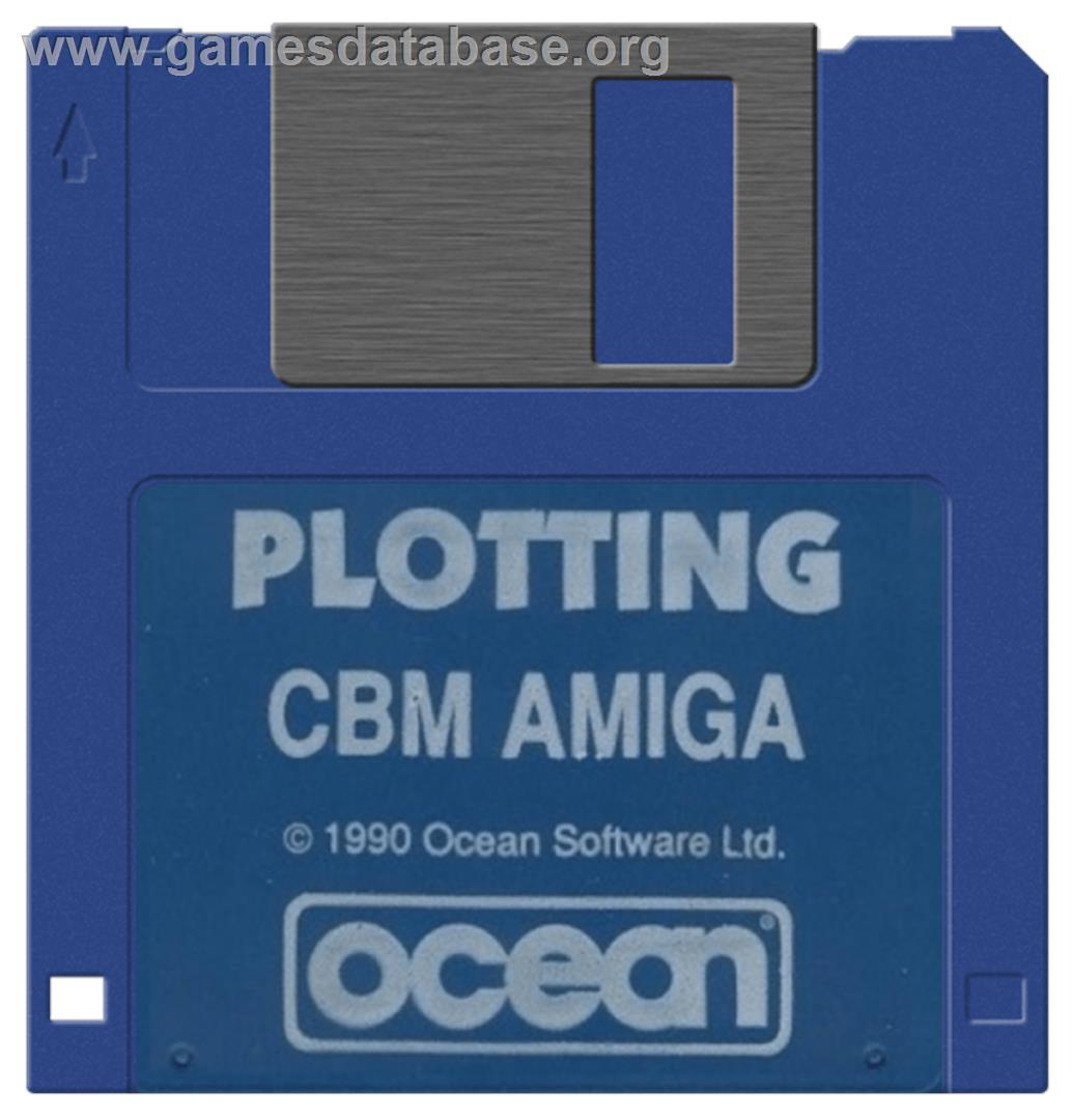 Plotting - Commodore Amiga - Artwork - Disc