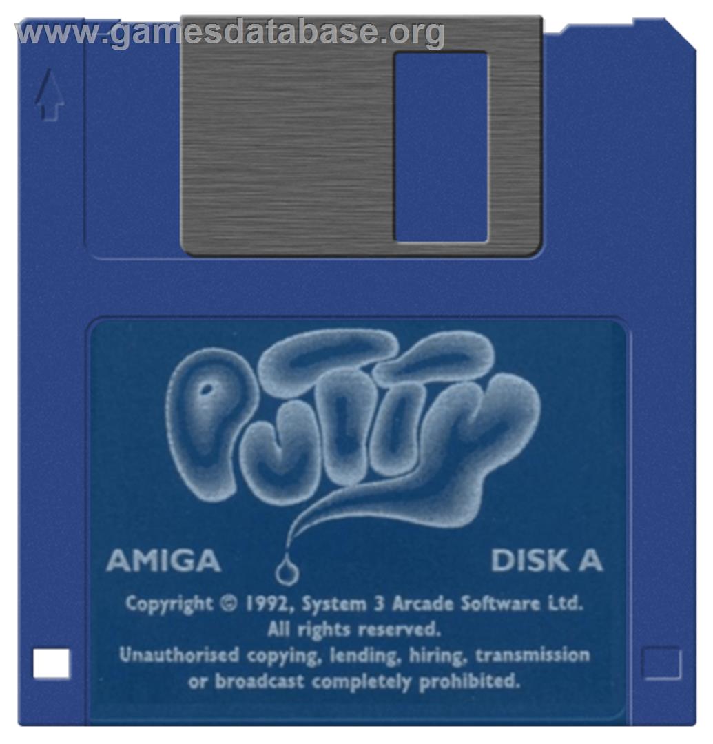 Putty - Commodore Amiga - Artwork - Disc
