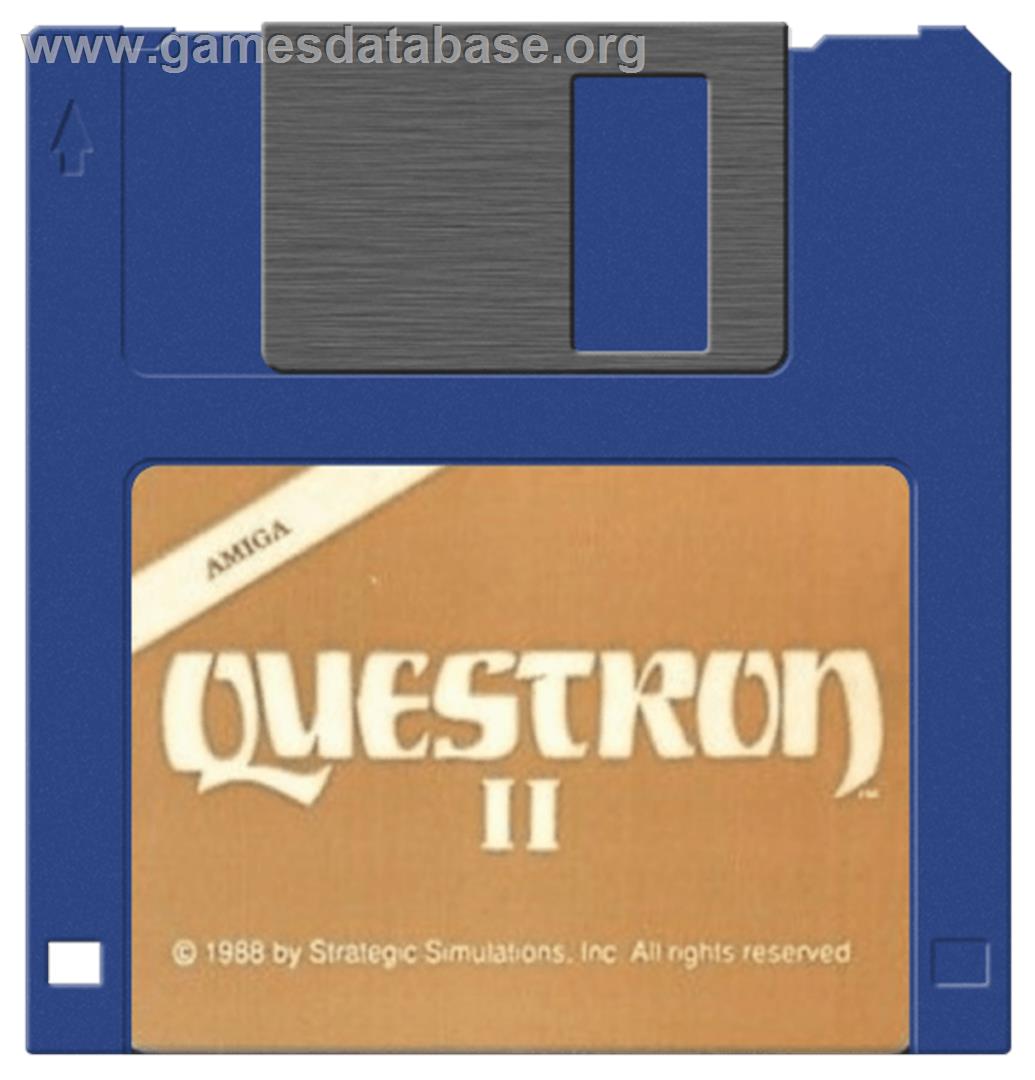 Questron 2 - Commodore Amiga - Artwork - Disc