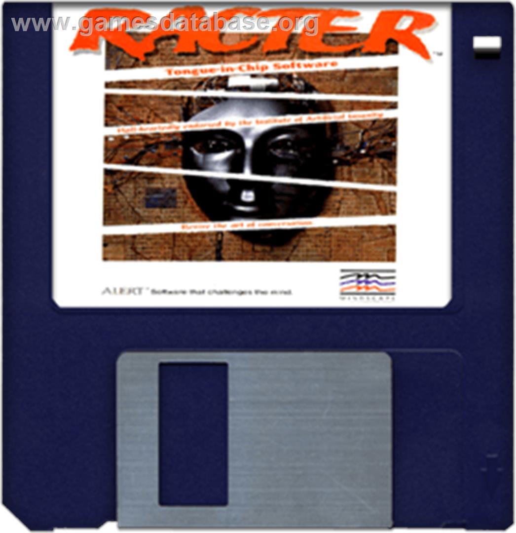 Racter - Commodore Amiga - Artwork - Disc