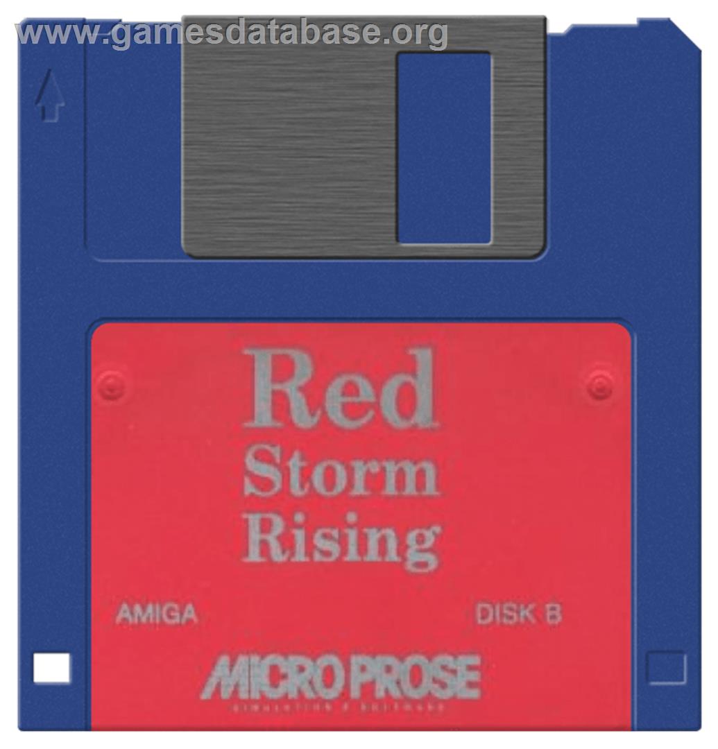 Red Storm Rising - Commodore Amiga - Artwork - Disc