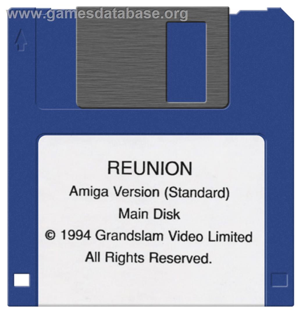 Reunion - Commodore Amiga - Artwork - Disc