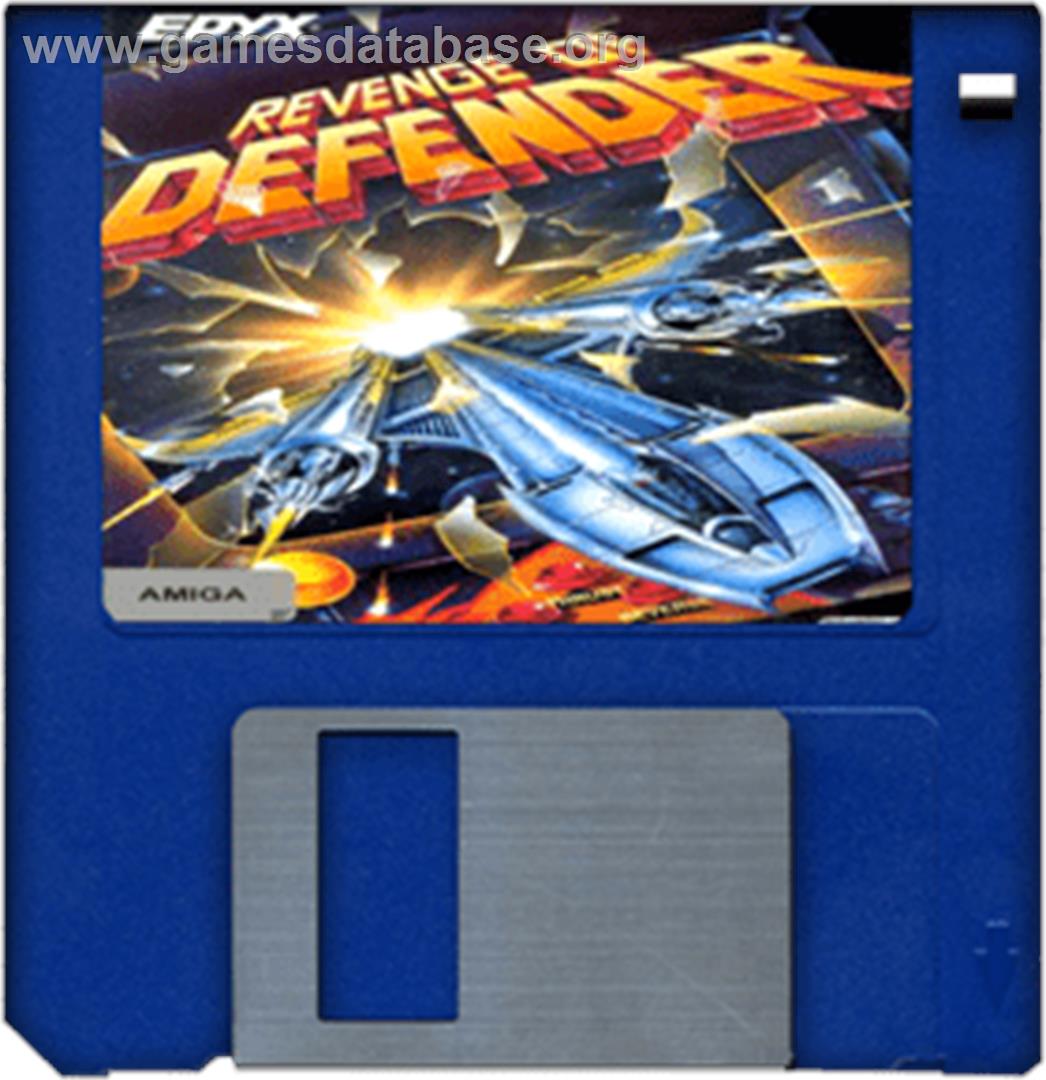 Revenge of Defender - Commodore Amiga - Artwork - Disc
