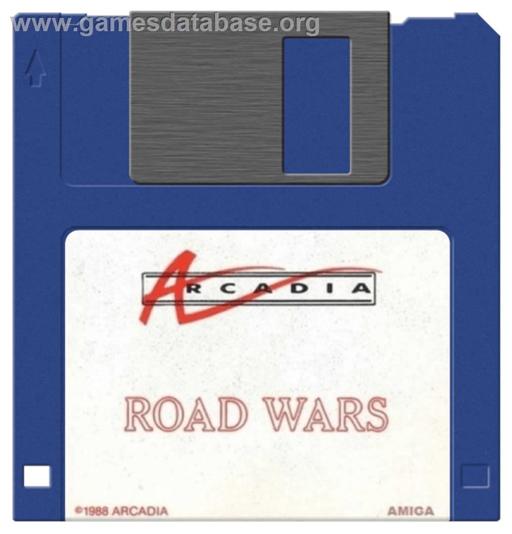 RoadWars - Commodore Amiga - Artwork - Disc