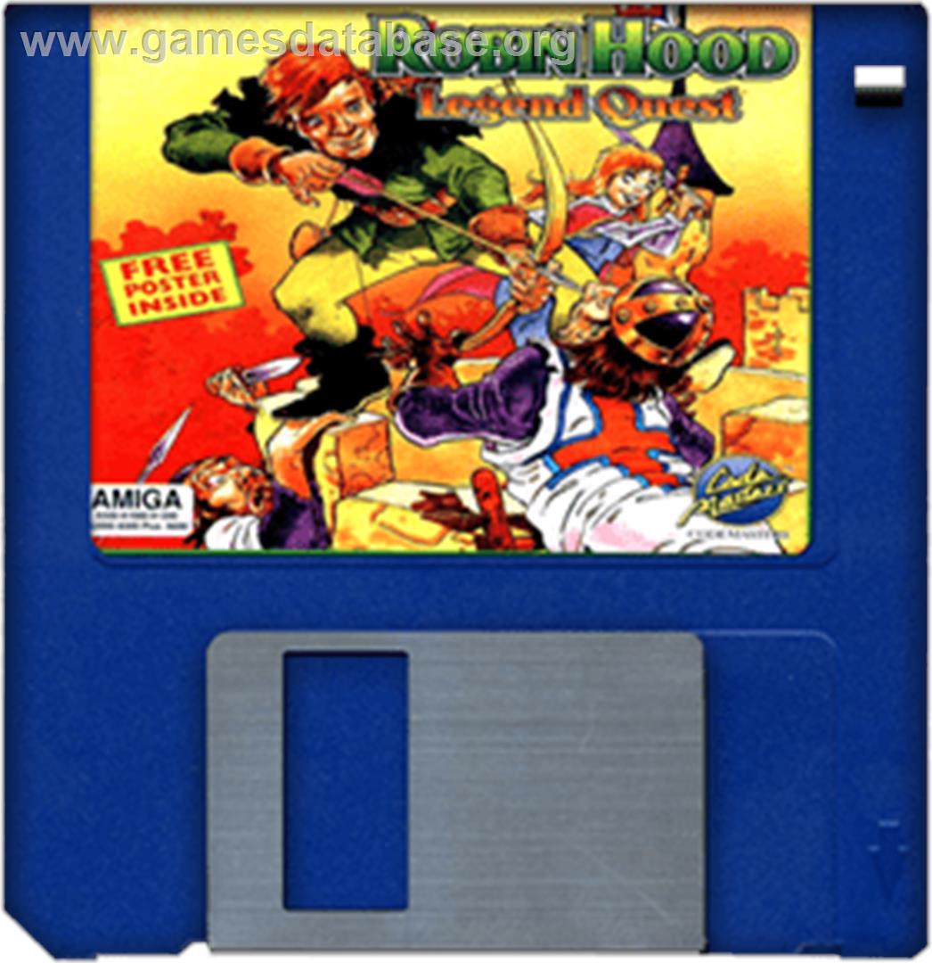 Robin Hood: Legend Quest - Commodore Amiga - Artwork - Disc