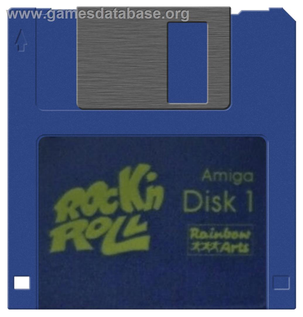 Rock 'n Roll - Commodore Amiga - Artwork - Disc