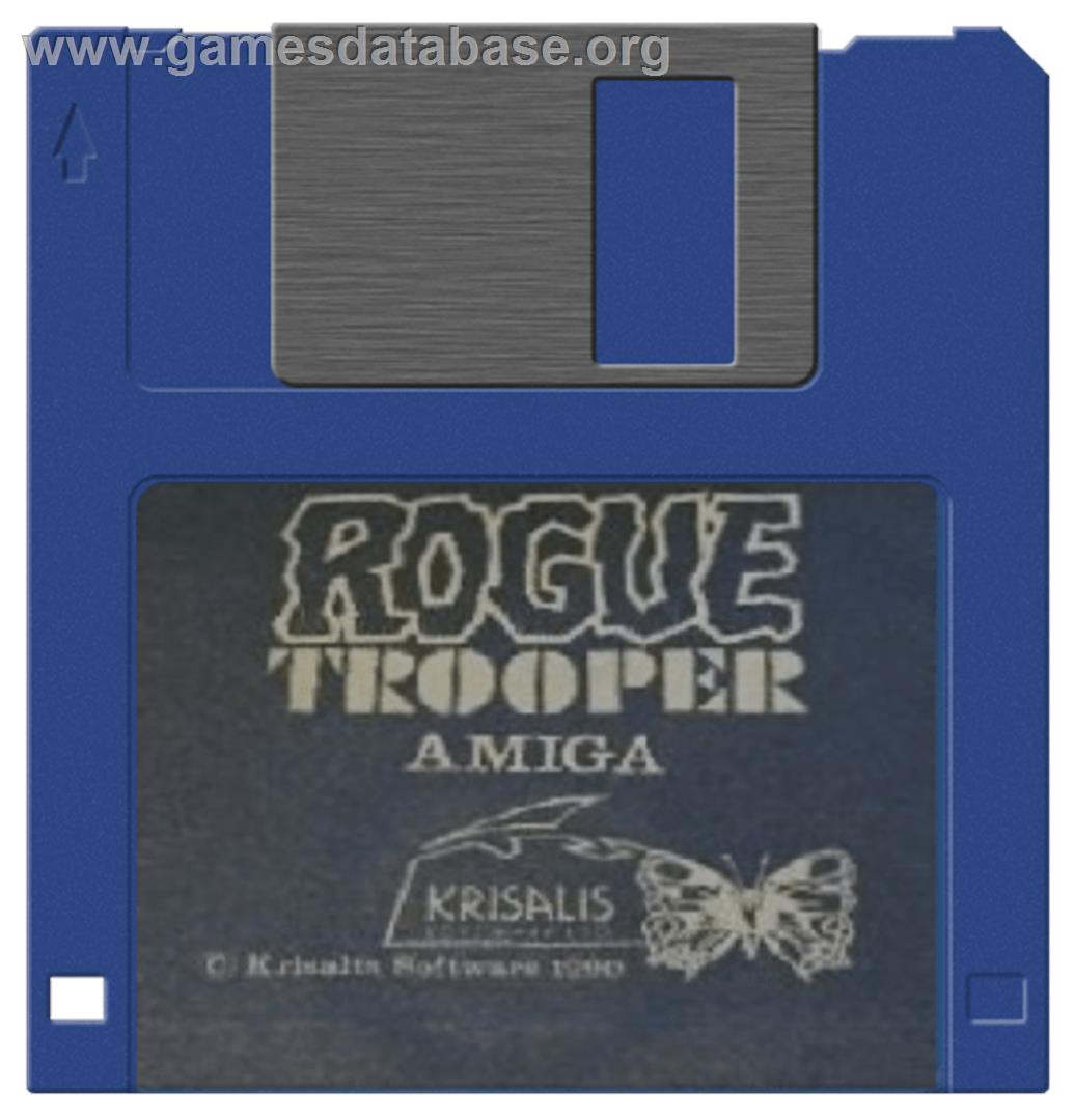Rogue Trooper - Commodore Amiga - Artwork - Disc