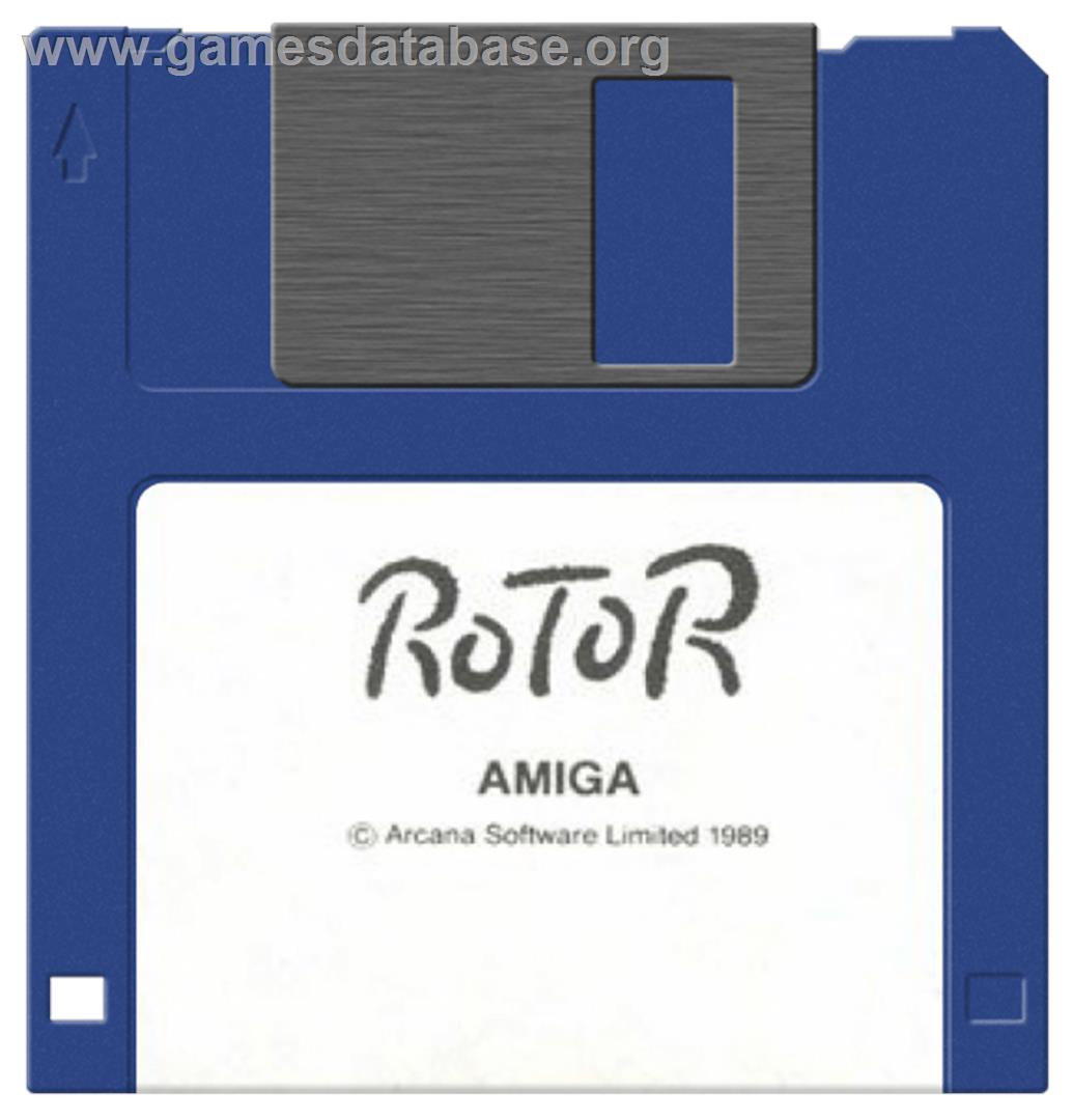 Rotor - Commodore Amiga - Artwork - Disc