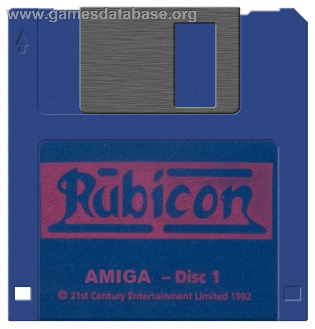 Rubicon - Commodore Amiga - Artwork - Disc
