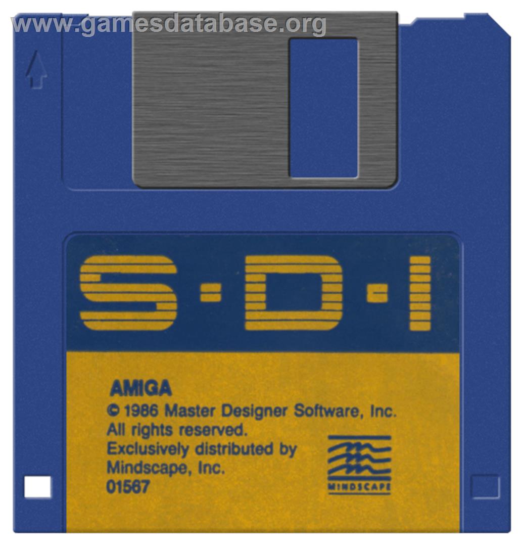 S.D.I. - Commodore Amiga - Artwork - Disc