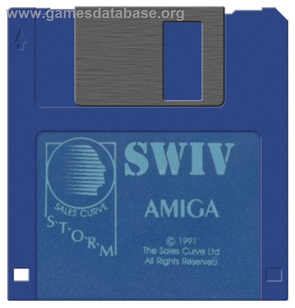 S.W.I.V. - Commodore Amiga - Artwork - Disc