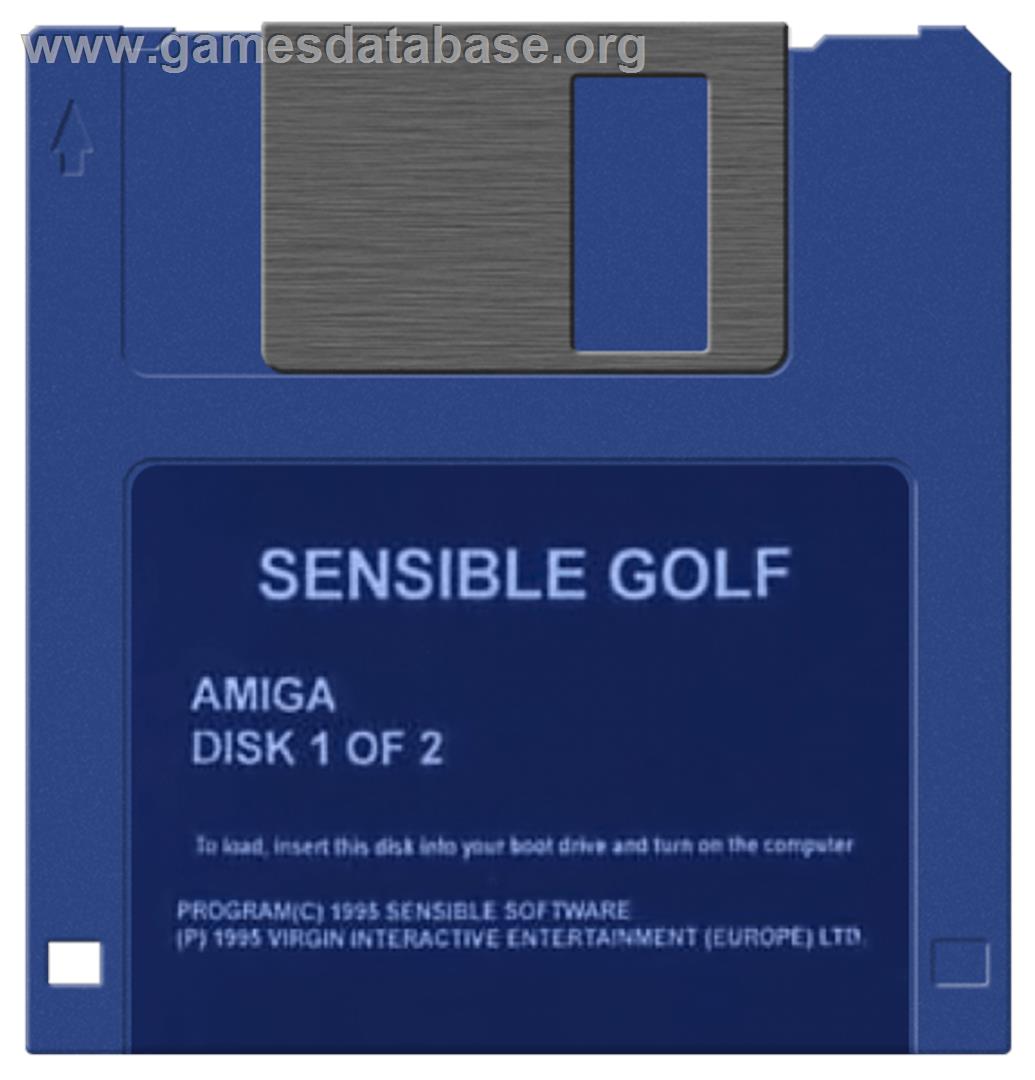 Sensible Golf - Commodore Amiga - Artwork - Disc