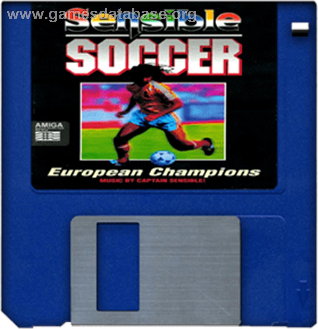Sensible Soccer: European Champions - Commodore Amiga - Artwork - Disc