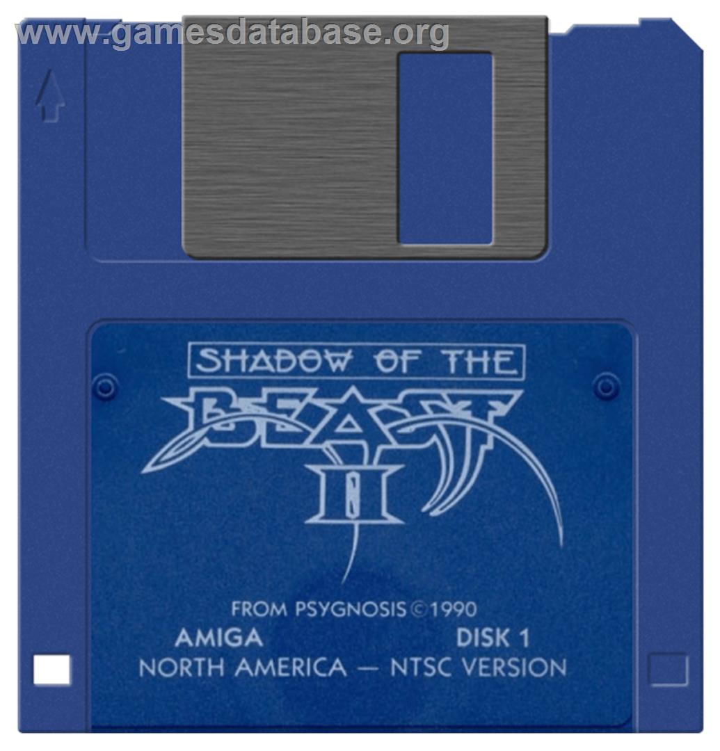 Shadow of the Beast 2 - Commodore Amiga - Artwork - Disc