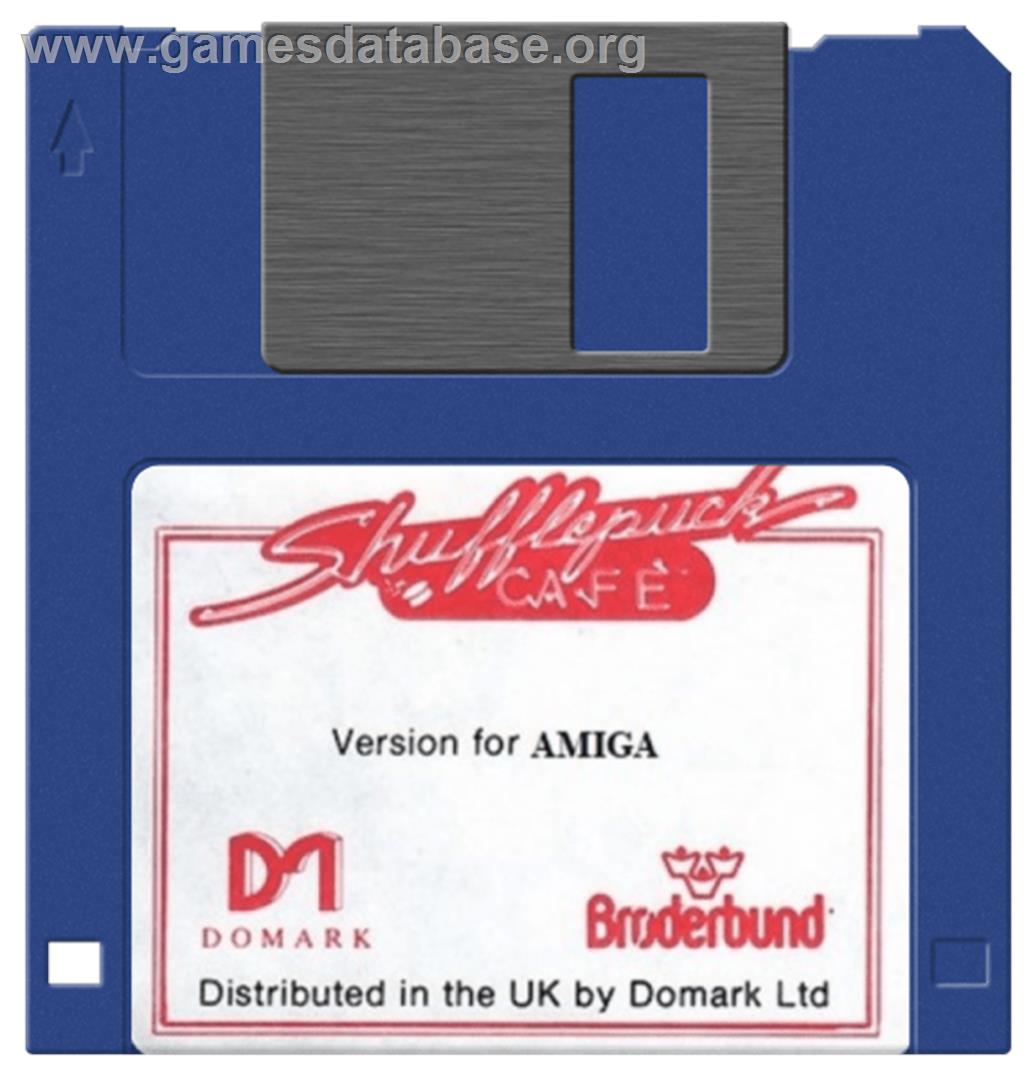 Shufflepuck Cafe - Commodore Amiga - Artwork - Disc