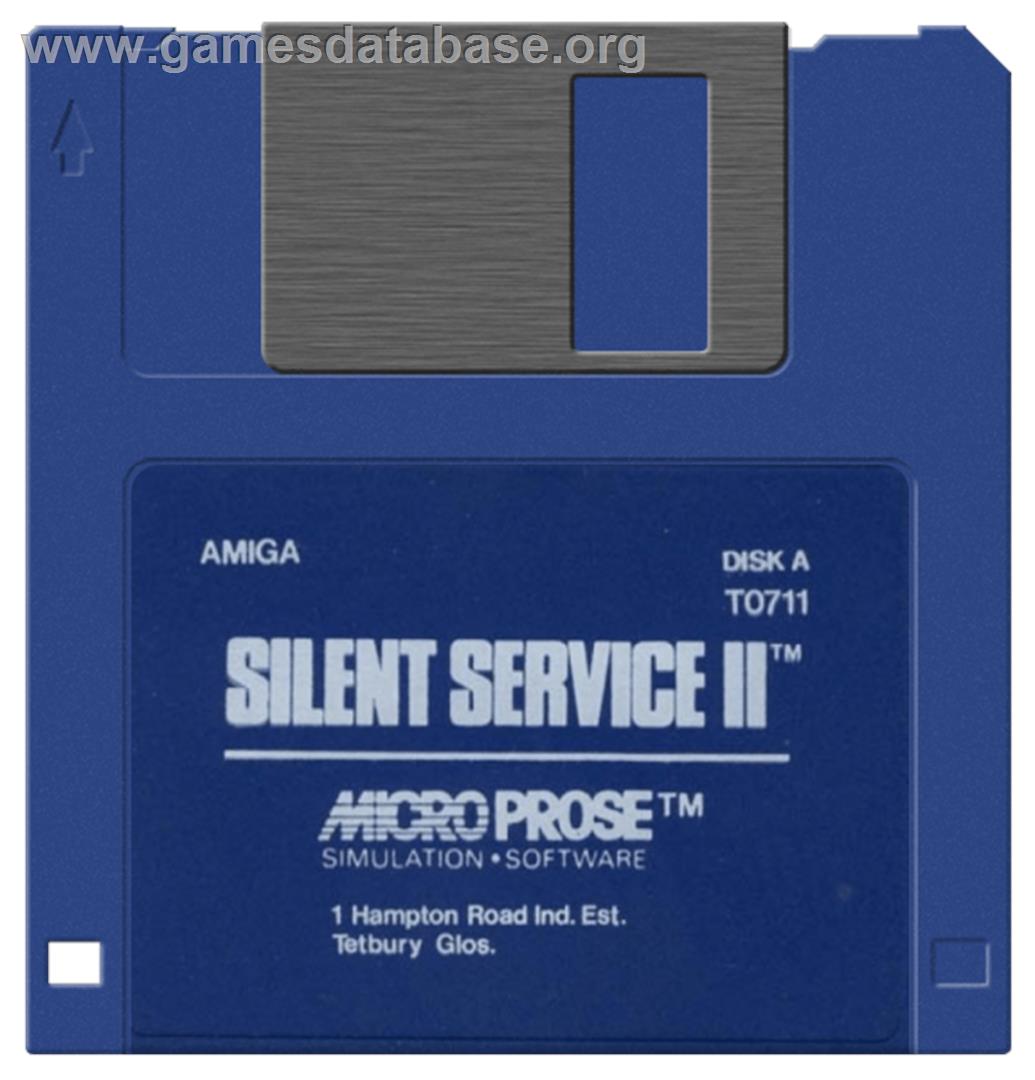 Silent Service 2 - Commodore Amiga - Artwork - Disc
