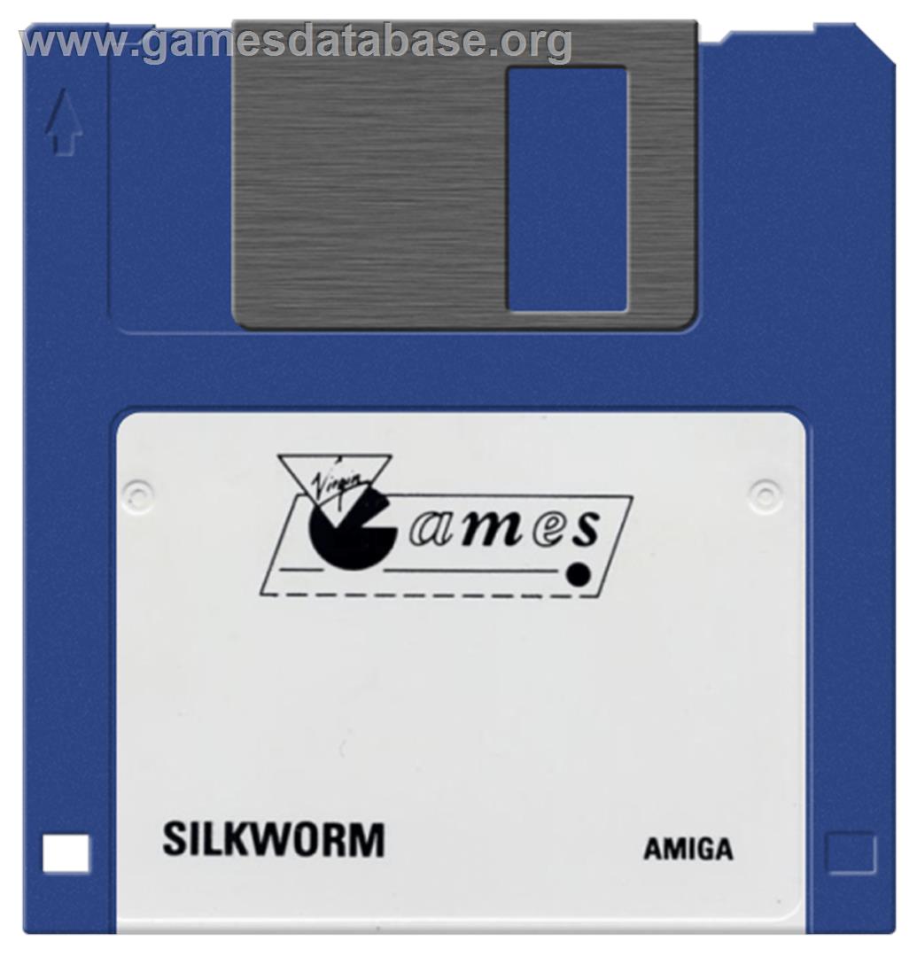 Silk Worm - Commodore Amiga - Artwork - Disc