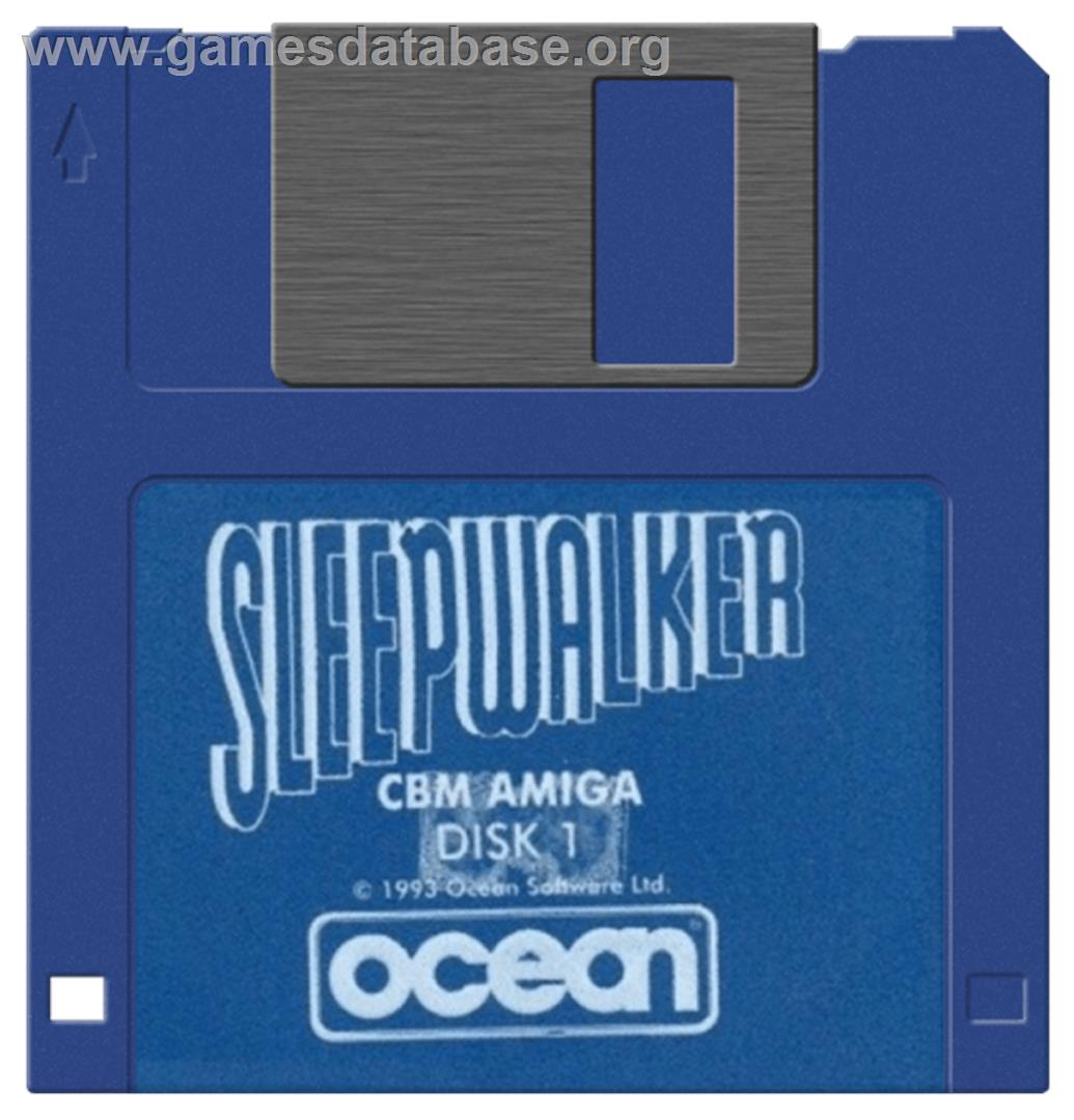 Sleepwalker - Commodore Amiga - Artwork - Disc