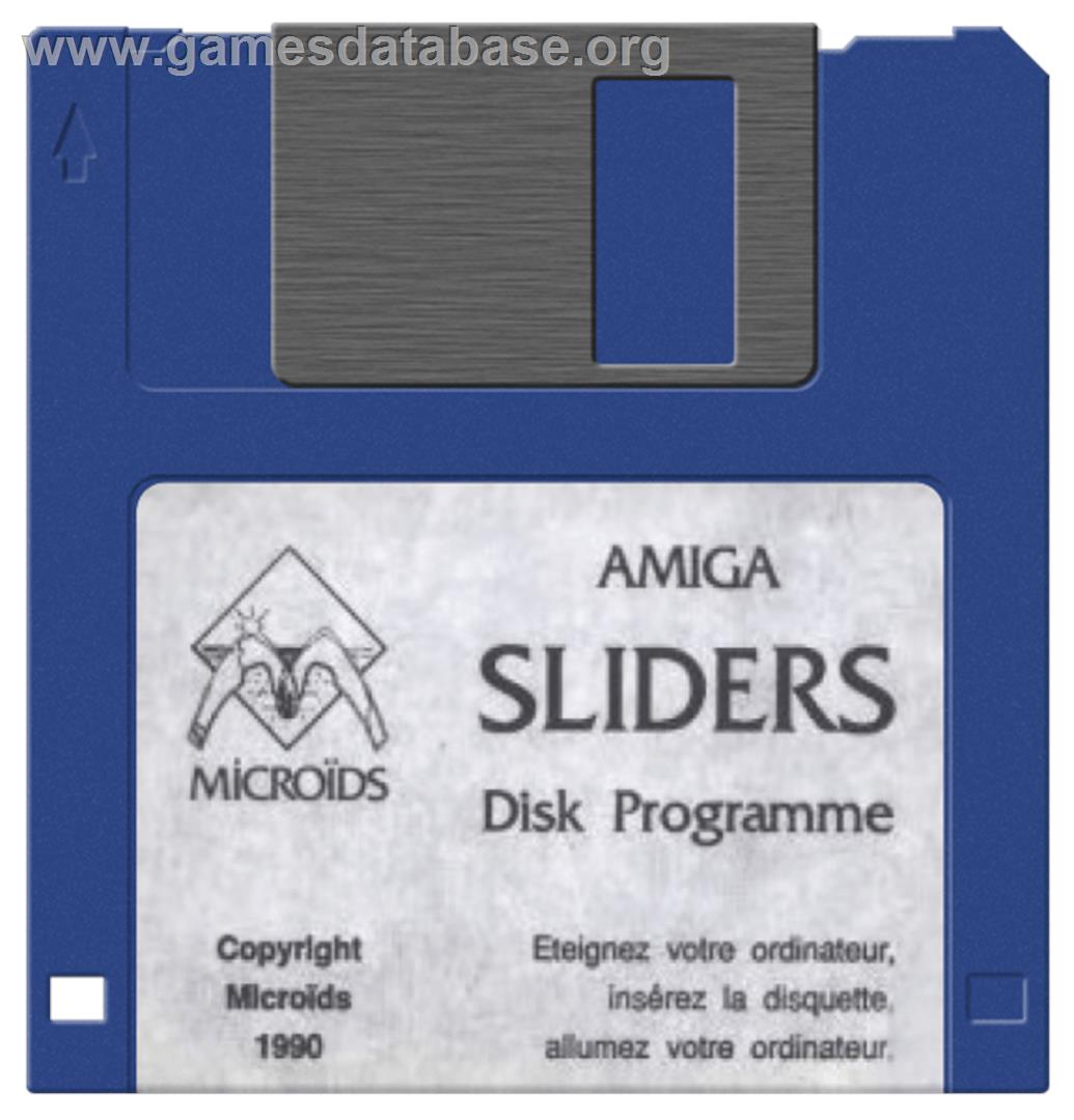 Sliders - Commodore Amiga - Artwork - Disc