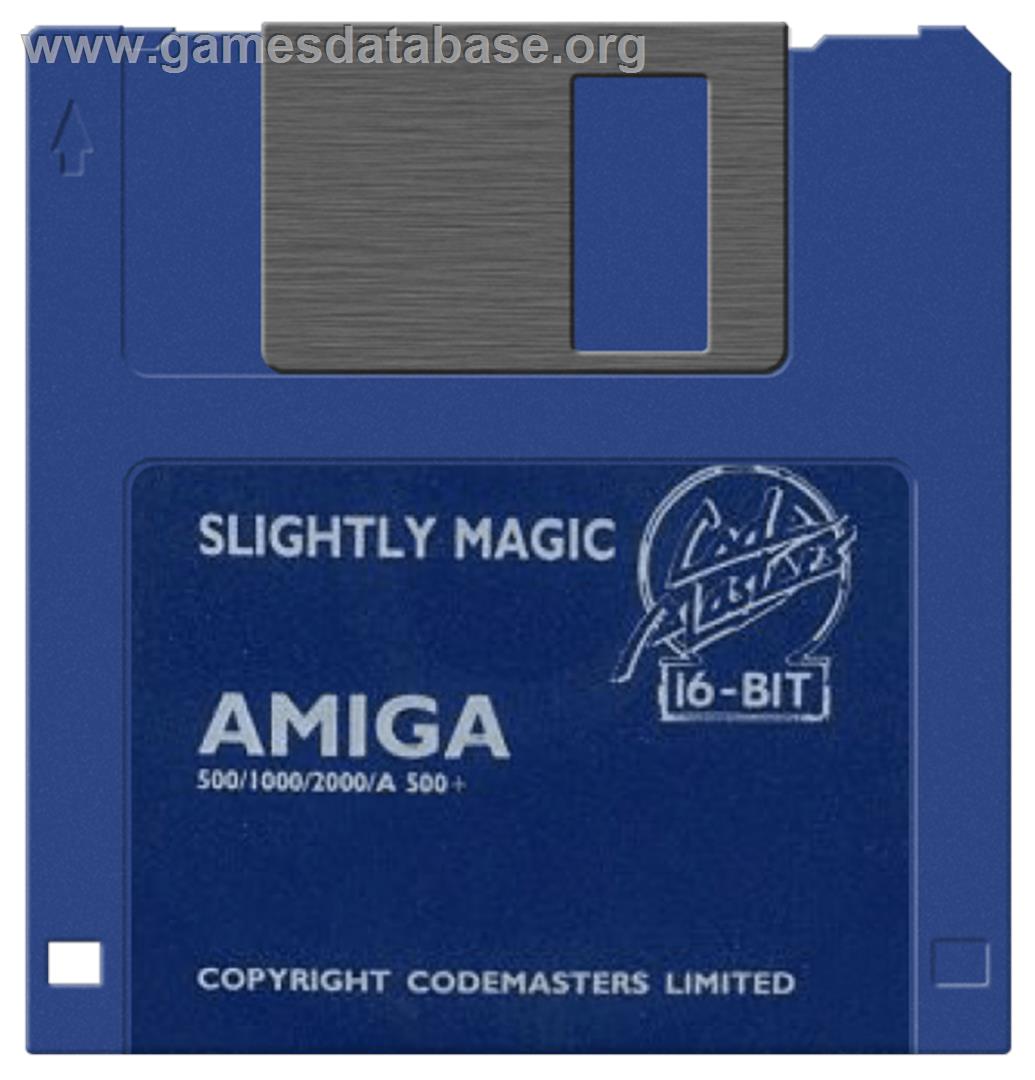 Slightly Magic - Commodore Amiga - Artwork - Disc