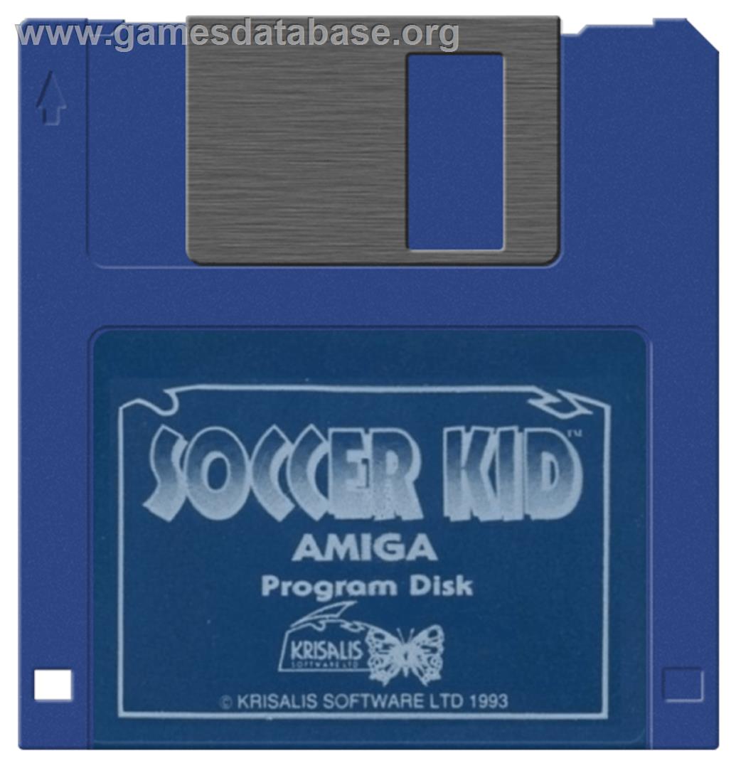 Soccer Kid - Commodore Amiga - Artwork - Disc