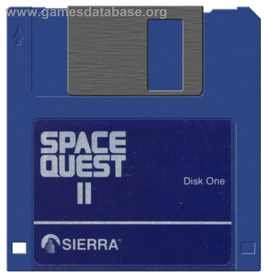 Space Quest II: Vohaul's Revenge - Commodore Amiga - Artwork - Disc