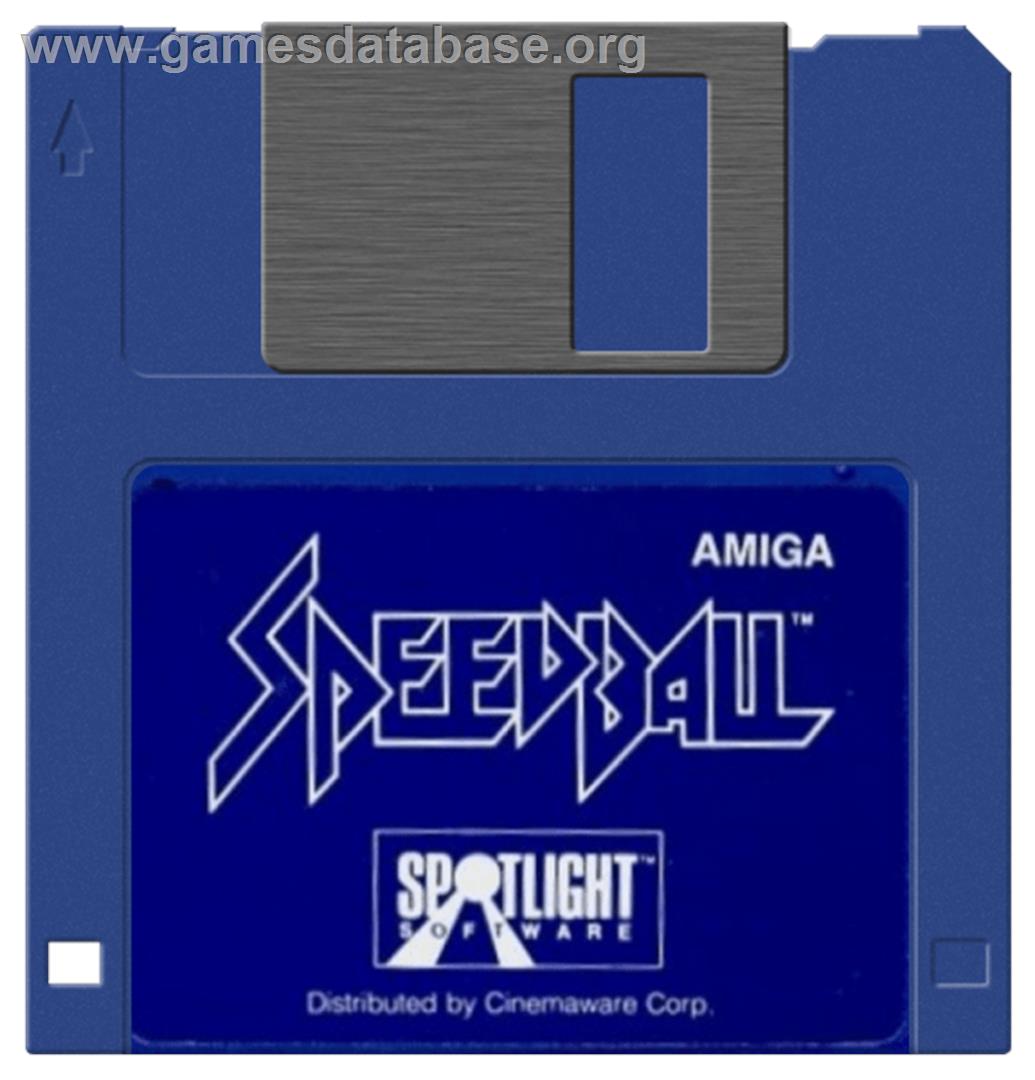 Speedball - Commodore Amiga - Artwork - Disc