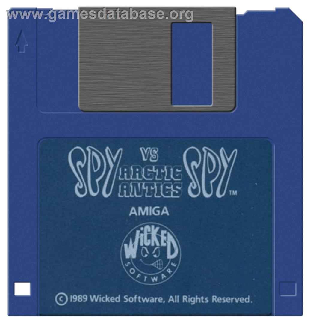 Spy vs. Spy III: Arctic Antics - Commodore Amiga - Artwork - Disc