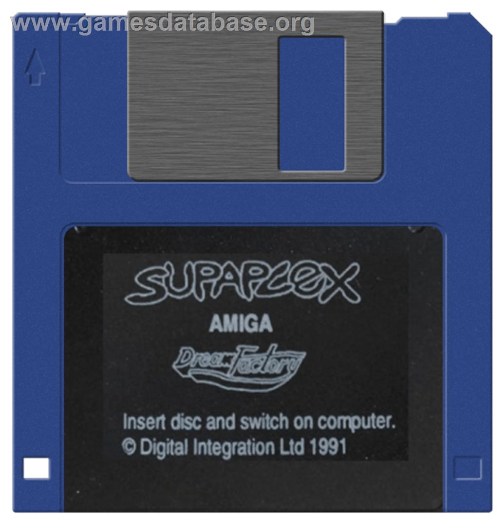Supaplex - Commodore Amiga - Artwork - Disc