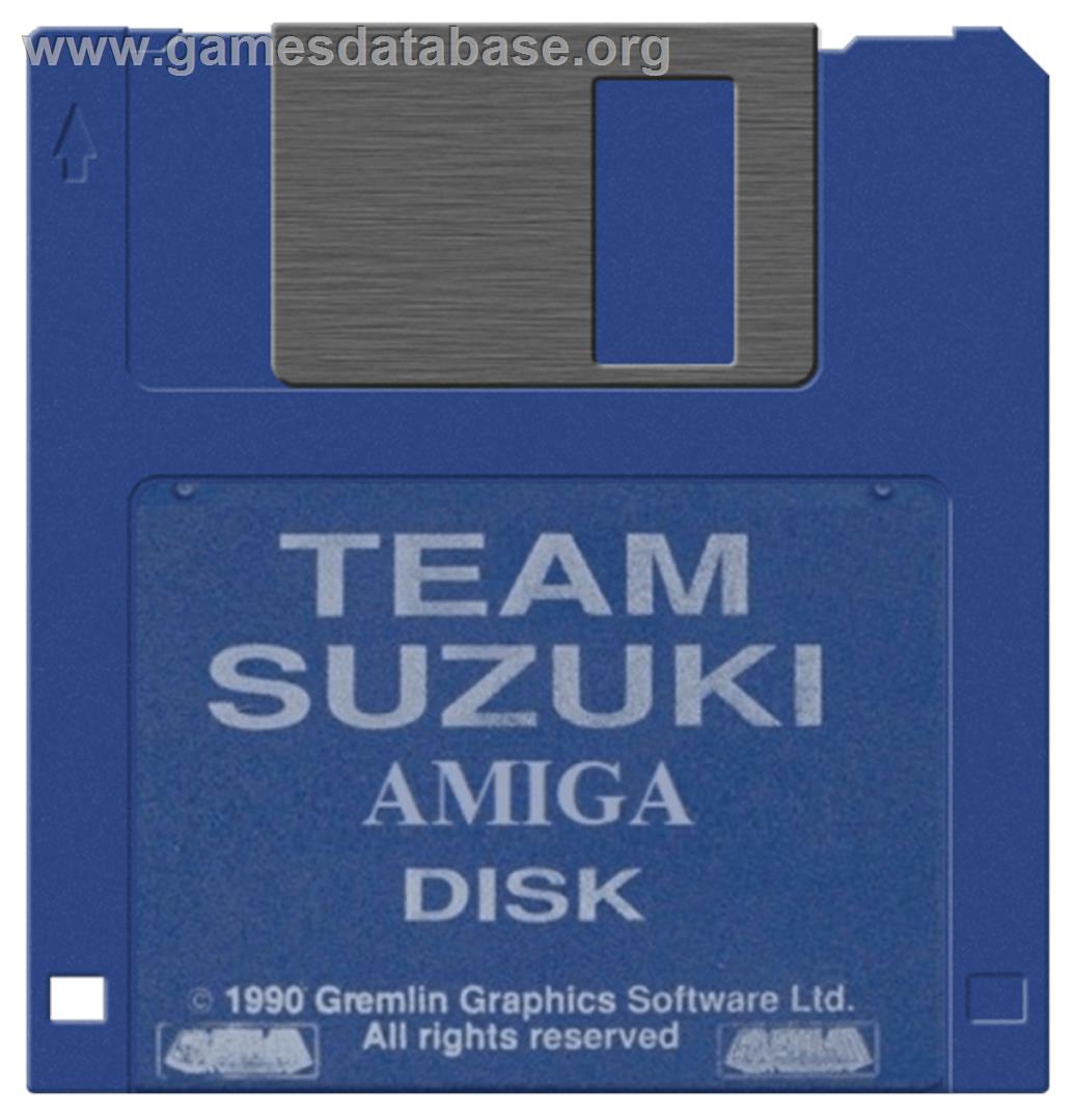 Team Suzuki - Commodore Amiga - Artwork - Disc