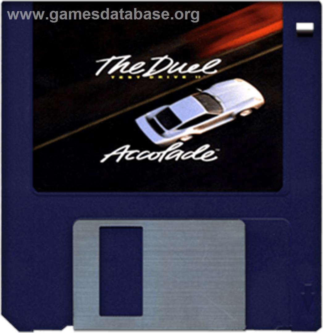 Test Drive II: The Collection - Commodore Amiga - Artwork - Disc