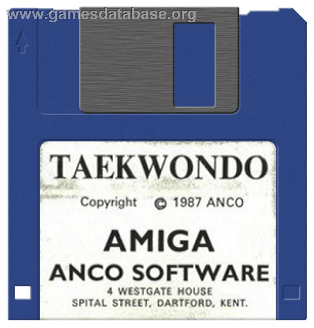 Thai Boxing - Commodore Amiga - Artwork - Disc