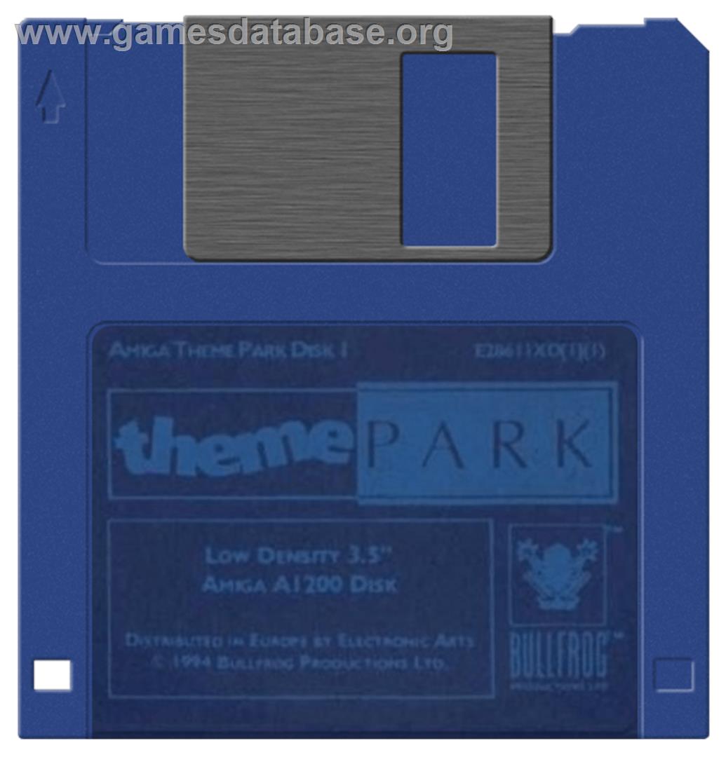Theme Park - Commodore Amiga - Artwork - Disc