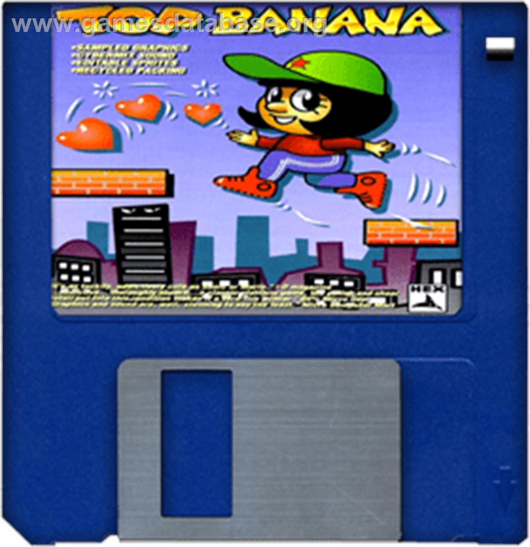 Top Banana - Commodore Amiga - Artwork - Disc