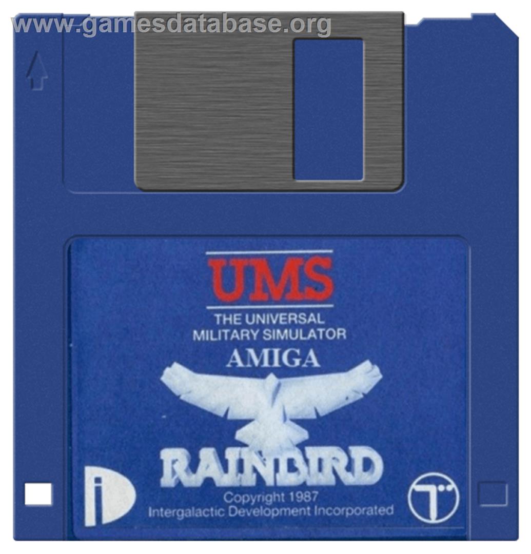 UMS: The Universal Military Simulator - Commodore Amiga - Artwork - Disc