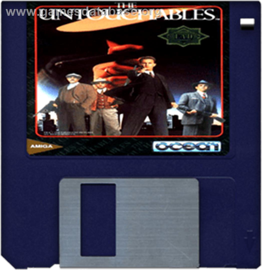 Untouchables - Commodore Amiga - Artwork - Disc