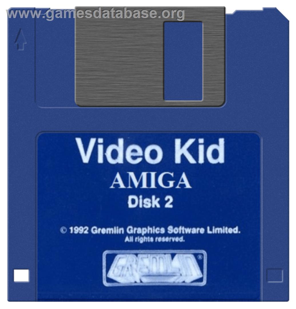 Videokid - Commodore Amiga - Artwork - Disc