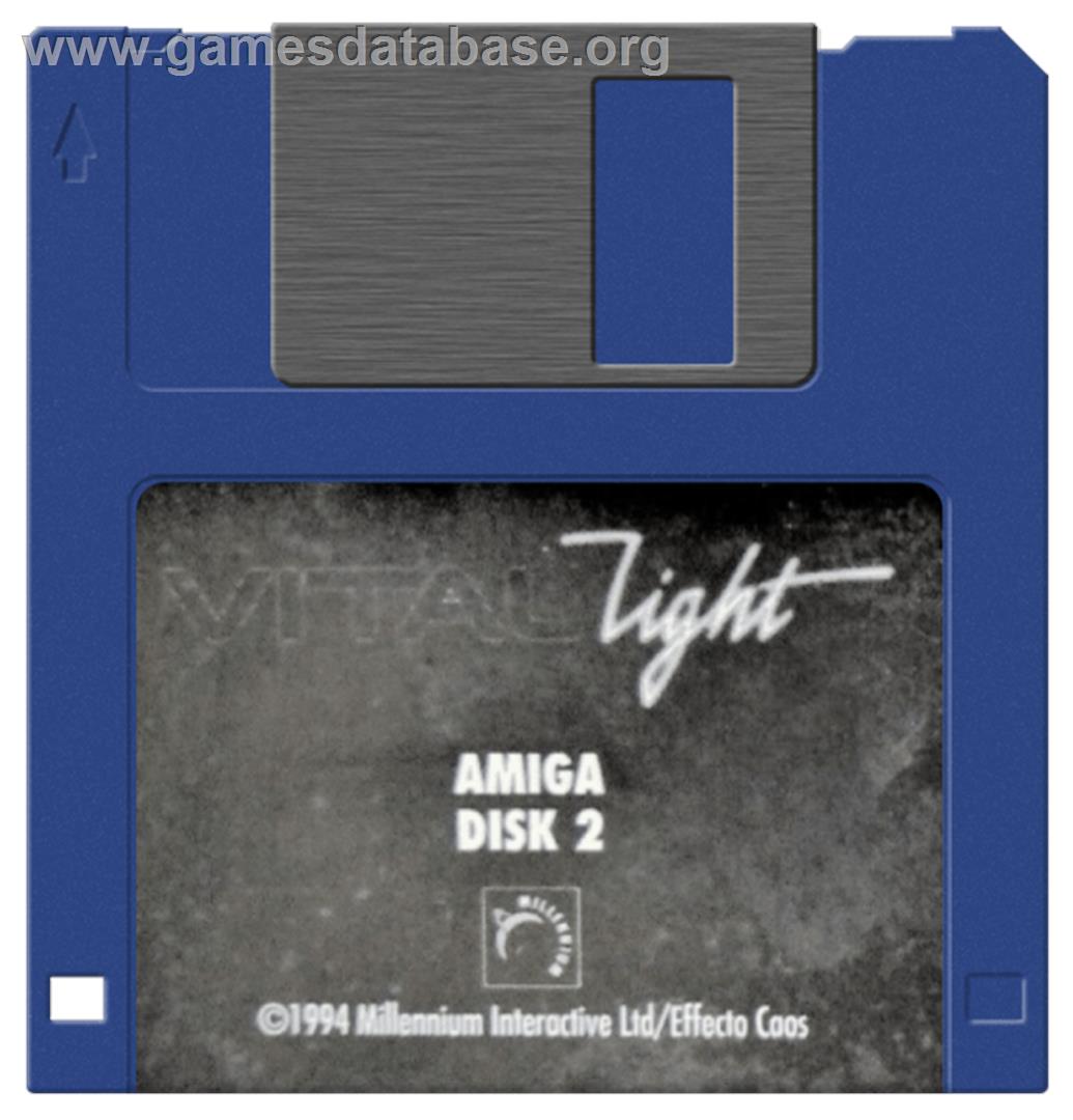 Vital Light - Commodore Amiga - Artwork - Disc