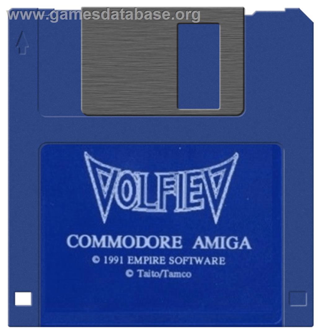 Volfied - Commodore Amiga - Artwork - Disc