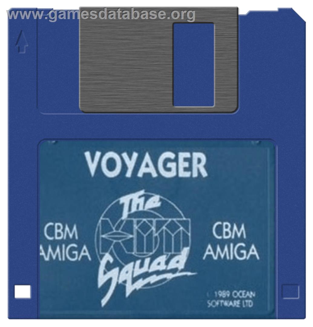 Voyager - Commodore Amiga - Artwork - Disc