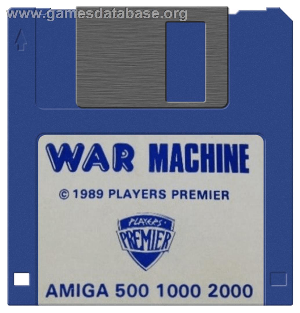 War Machine - Commodore Amiga - Artwork - Disc