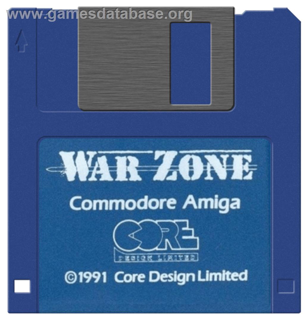 War Zone - Commodore Amiga - Artwork - Disc